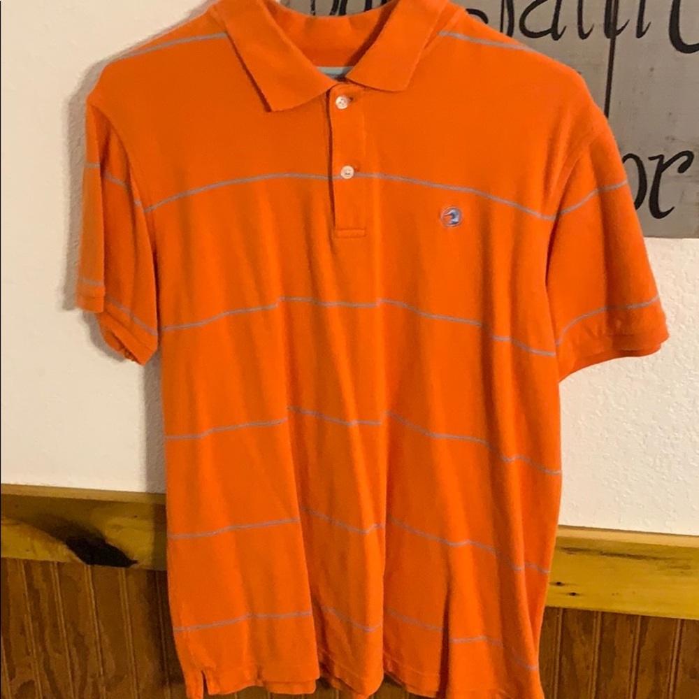 Orange Duck Head polo